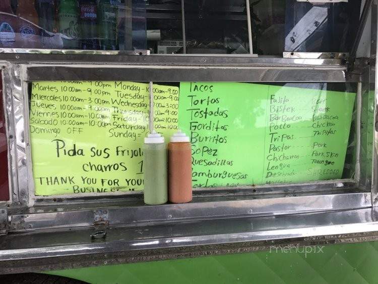 Taqueria Mateo - Dickinson, TX menu_pic