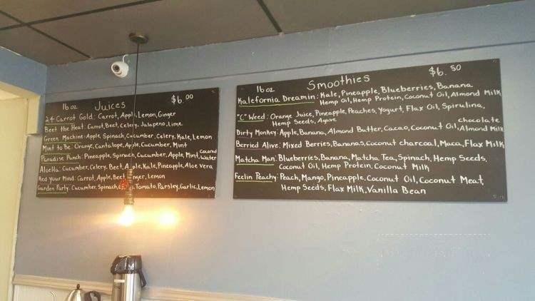 Fika Java & Juicery - Galveston, TX menu_pic