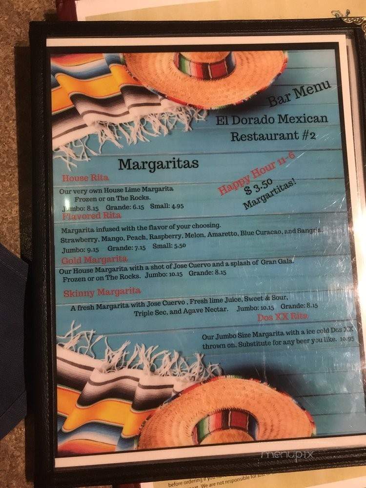 El Dorado - League City, TX menu_pic