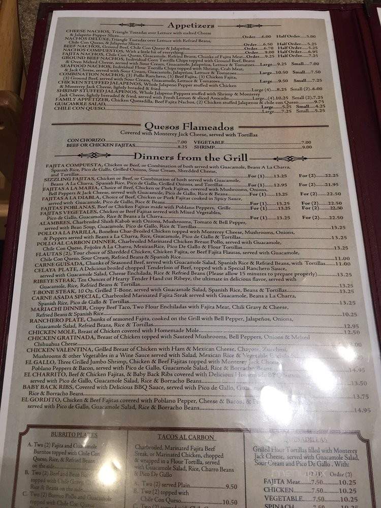 El Dorado - League City, TX menu_pic