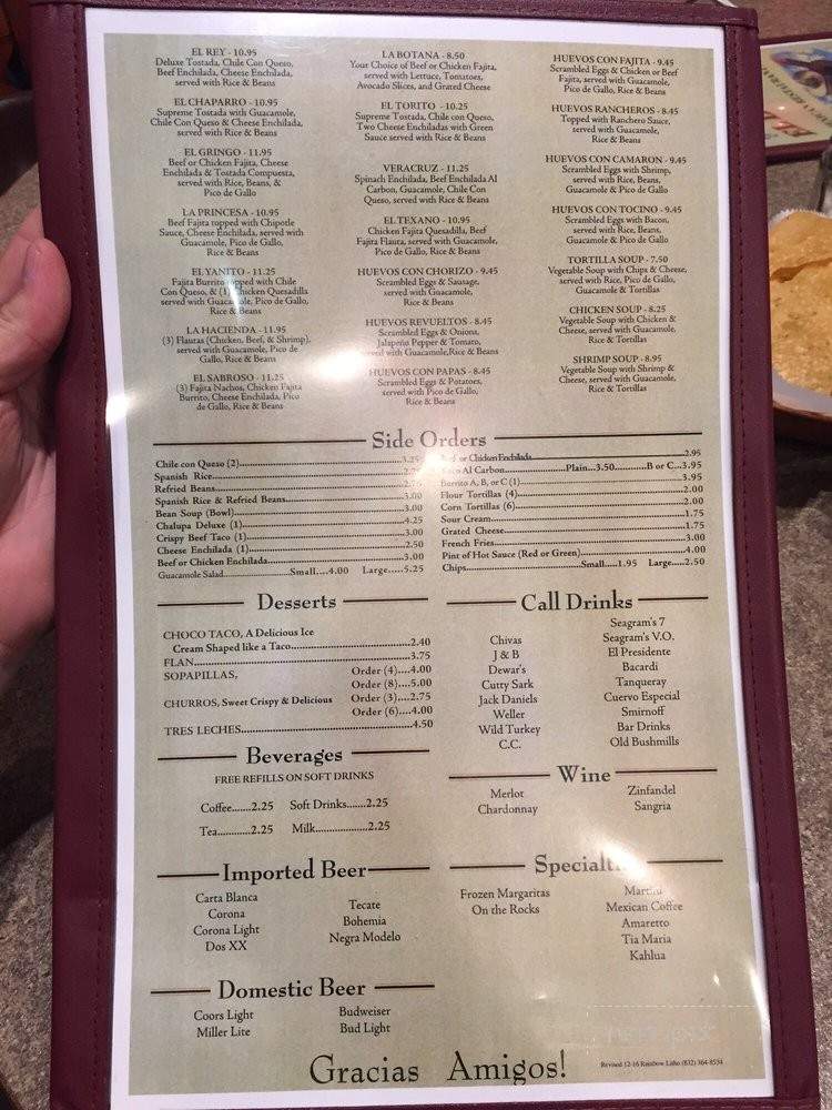 El Dorado - League City, TX menu_pic