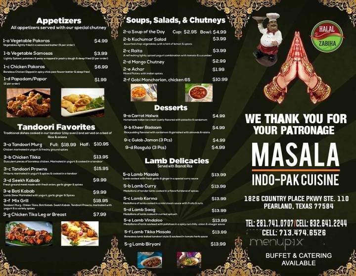 /30981144/Masala-Indo-Pak-Cuisine-Pearland-TX - Pearland, TX