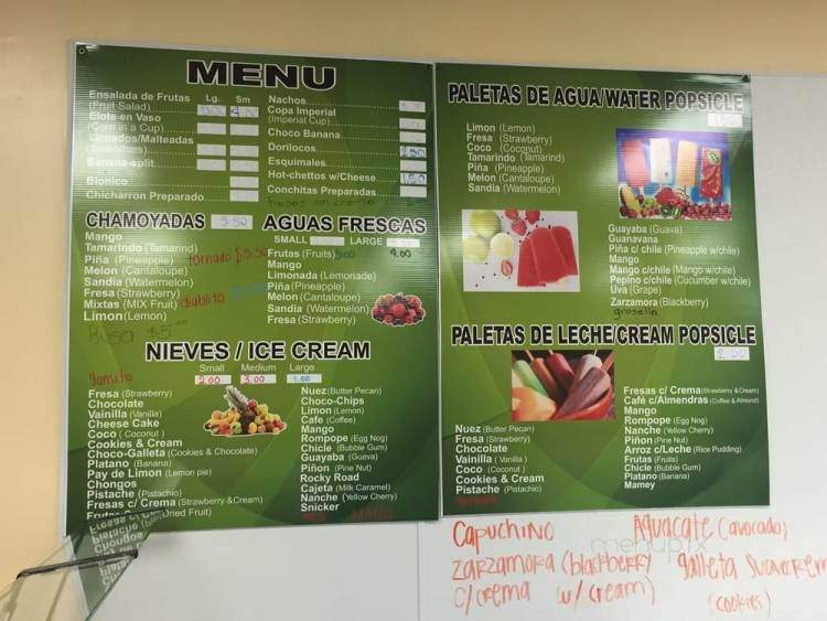 /30044077/La-Delicia-Michoacana-Menu-Webster-TX - Webster, TX