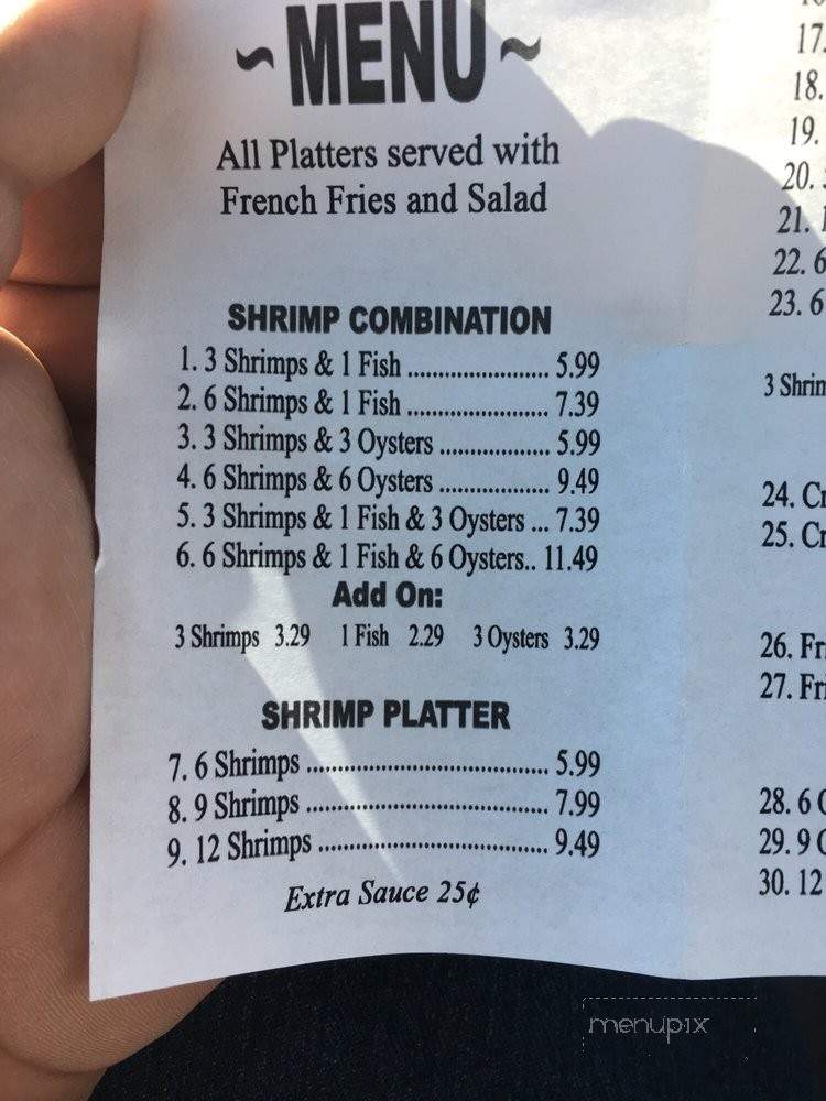 Kajun Seafood & Wing - Port Arthur, TX menu_pic
