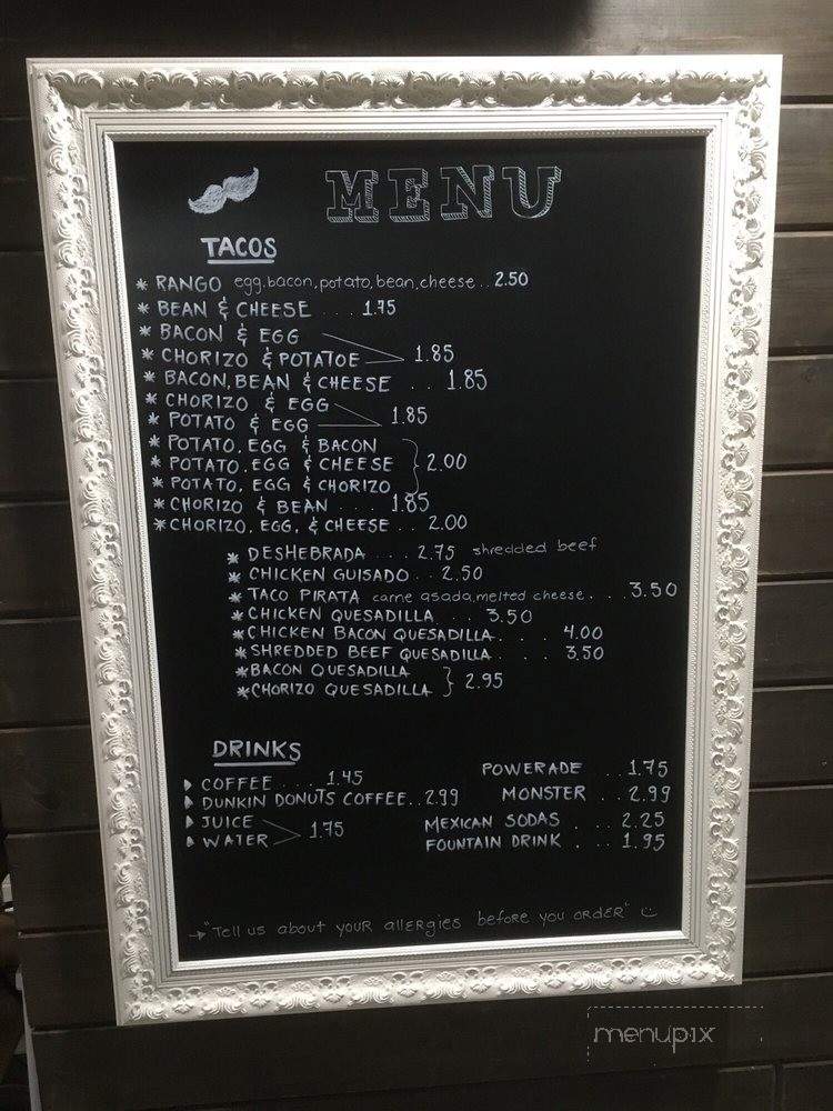 Boerne Taco House - Boerne, TX menu_pic