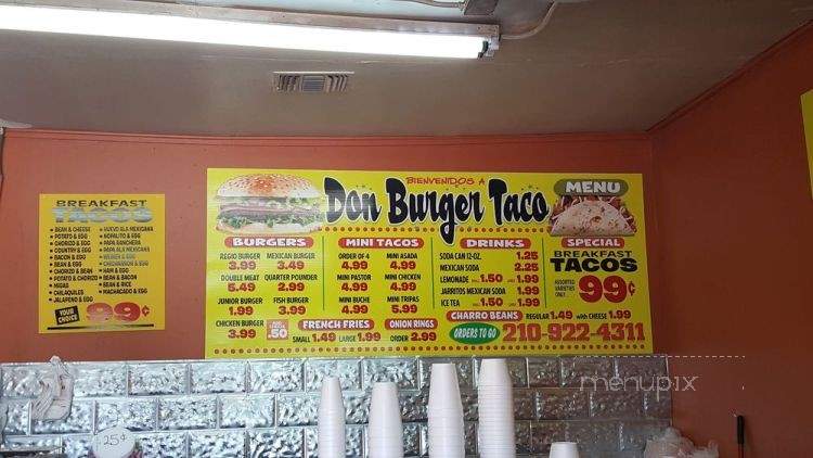/30785692/Don-Burger-Taco-San-Antonio-TX - San Antonio, TX