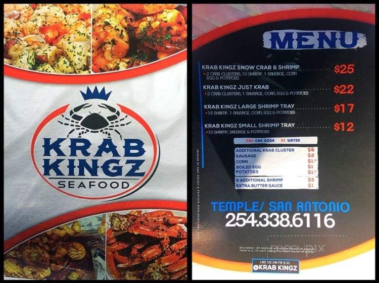 Krab Kingz - San Antonio, TX menu_pic