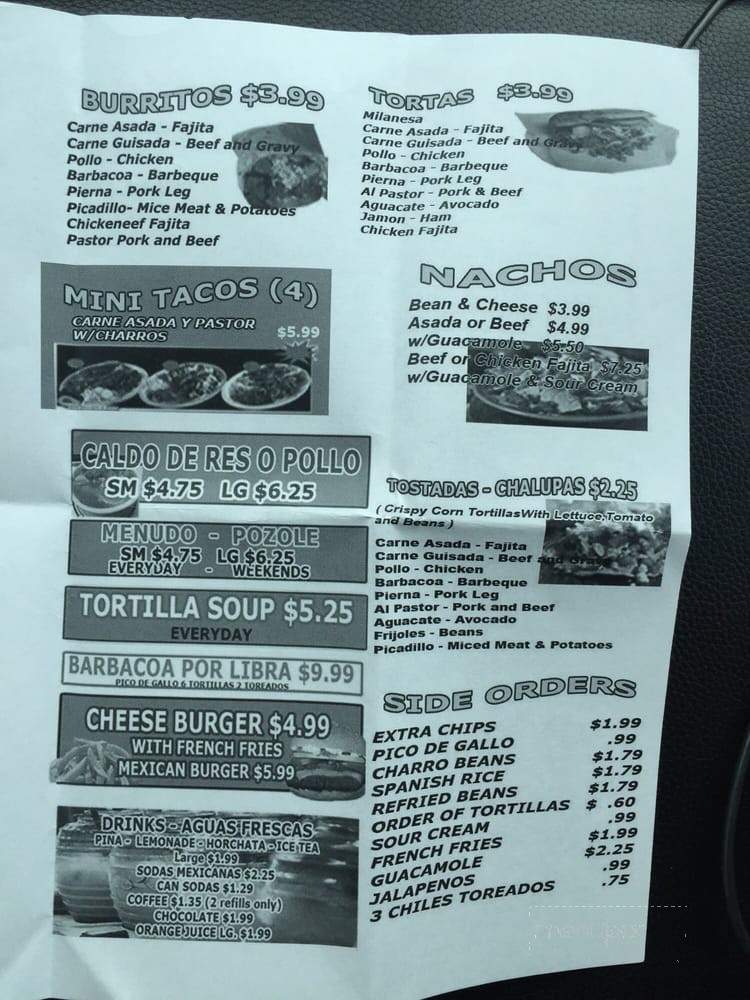 Taqueria Puro Jalisco - San Antonio, TX menu_pic