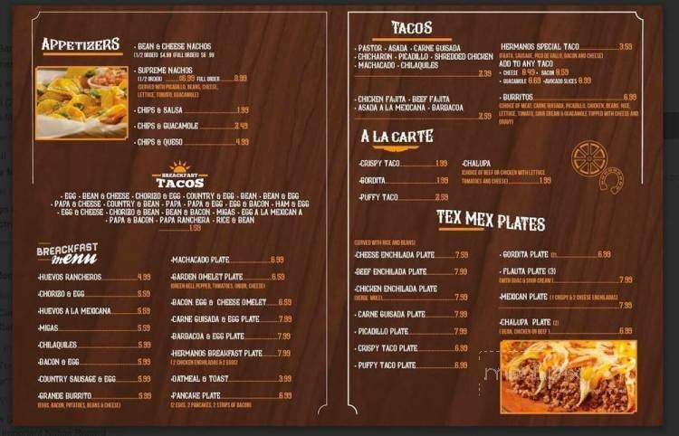 Papa Nono's 2 - San Antonio, TX menu_pic