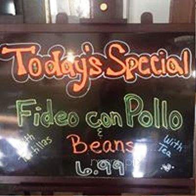 Tina's Mexican Kitchen - Hebbronville, TX menu_pic