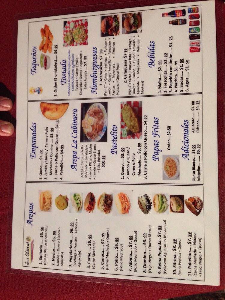 Que Chevere - McAllen, TX menu_pic