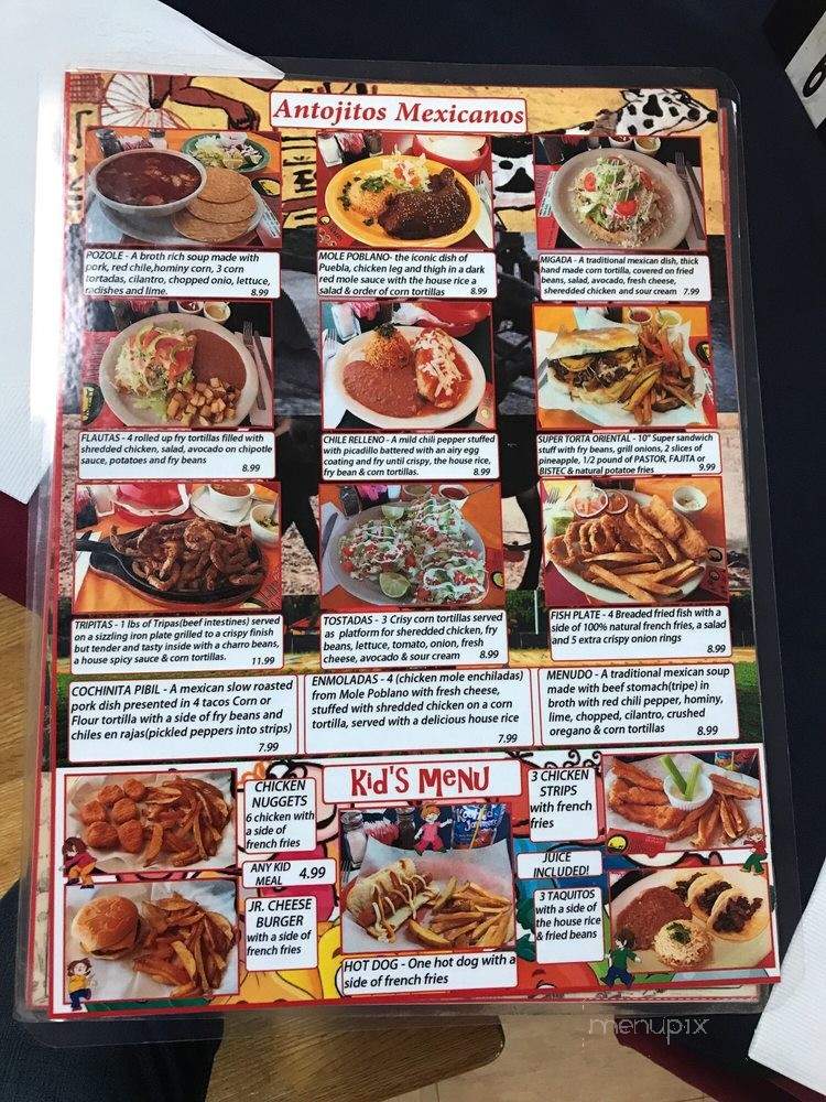 Los Arados Restaurant - McAllen, TX menu_pic
