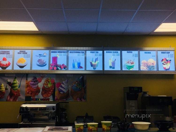 Bubble Cafe - Brownsville, TX menu_pic