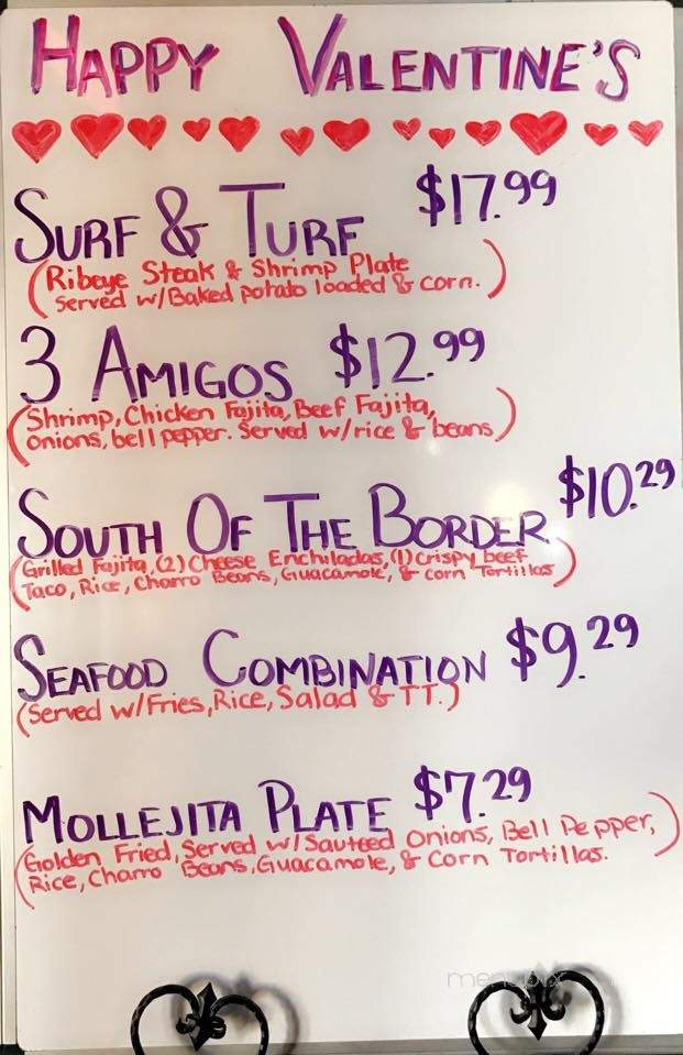 Texas Country Diner - Brownsville, TX menu_pic