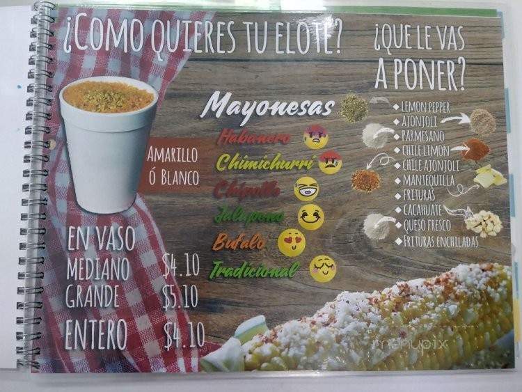 Corn House - Mission, TX menu_pic