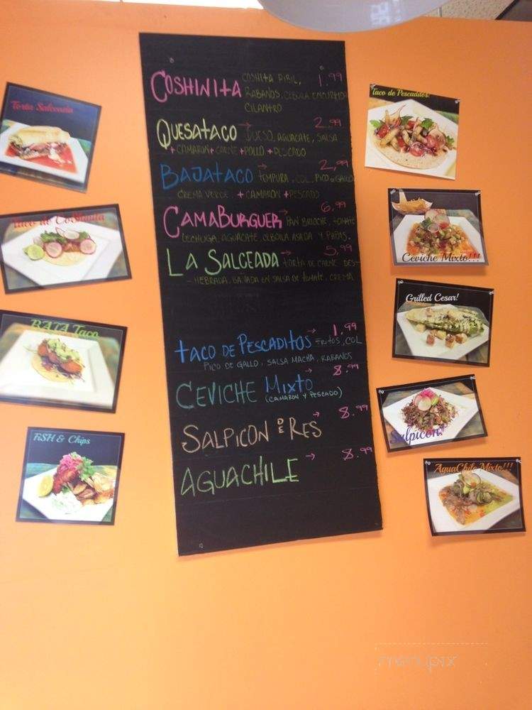 Tamarindos - Mission, TX menu_pic