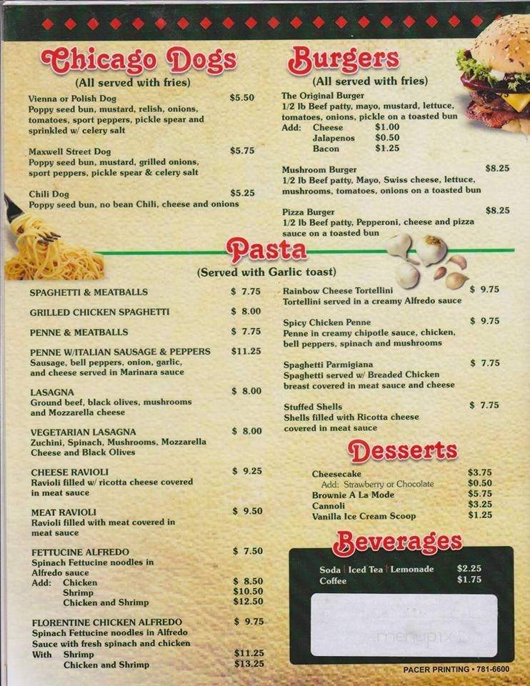 Scalisi's Chicago Style Pizza & More - Pharr, TX menu_pic