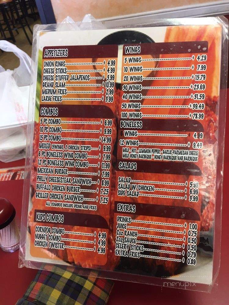 Las Alitas Sports & Wings Menu in Rio Grande City, TX Order Delivery