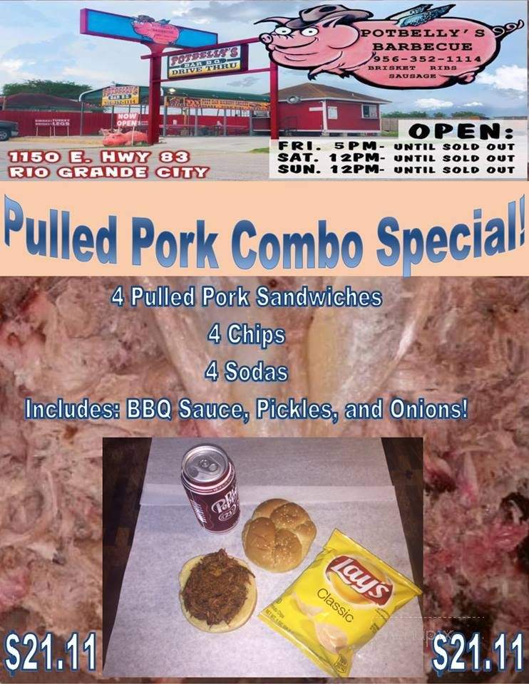 /31101619/Potbellys-Barbecue-Rio-Grande-City-TX - Rio Grande City, TX