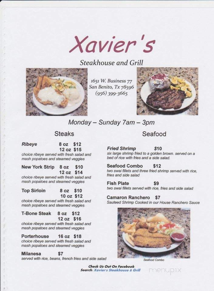/31315898/Xavier-s-Steakhouse-and-Grill-San-Benito-TX - San Benito, TX
