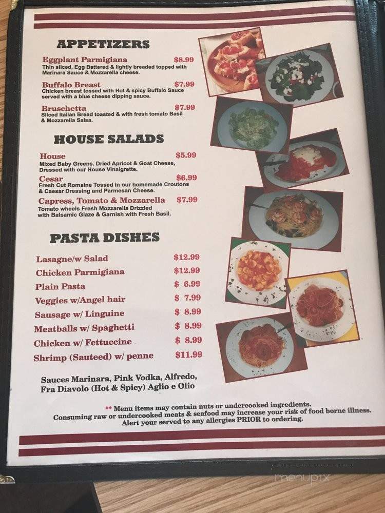 Bella Mia Italian & American cuisine - San Juan, TX menu_pic
