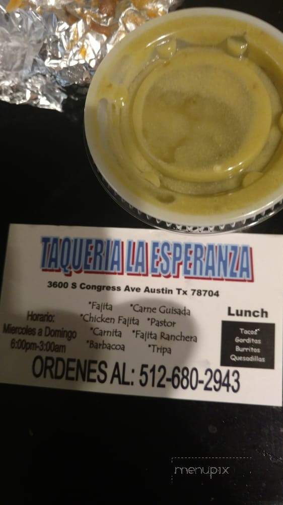 /30400837/Taqueria-La-Esperanza-Austin-TX - Austin, TX