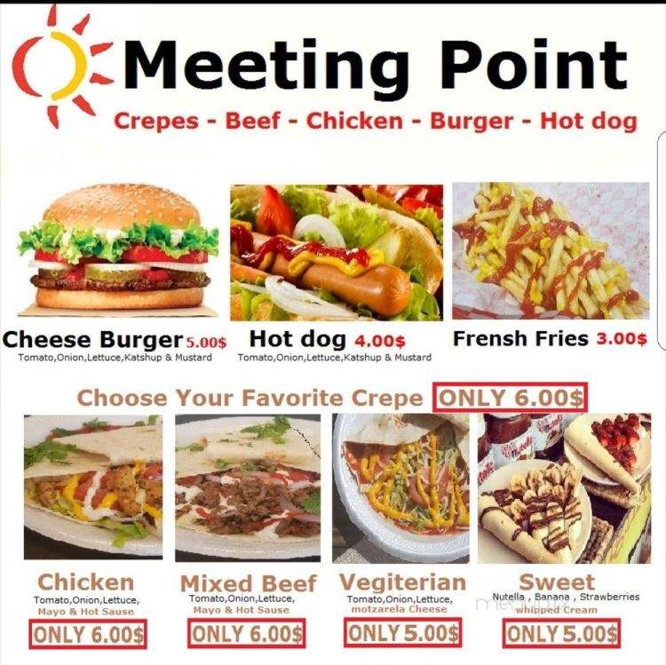 Meeting Point - Austin, TX menu_pic