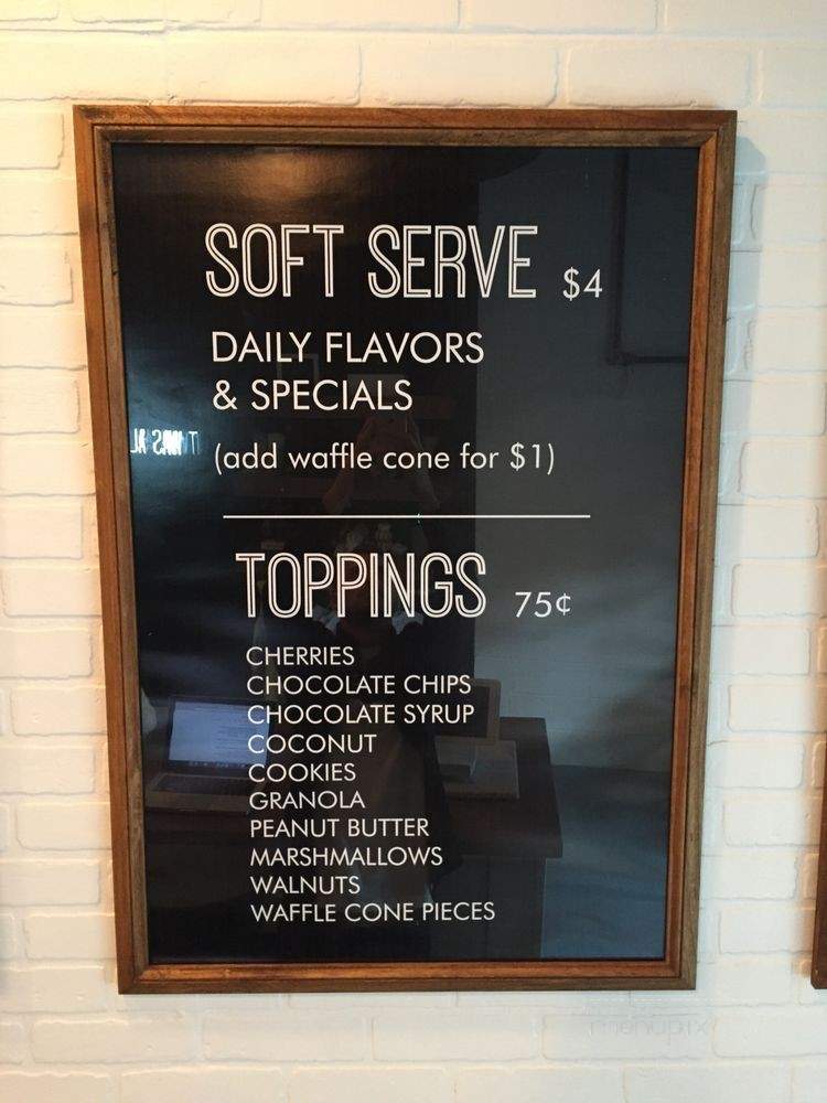 Vicecreme - Austin, TX menu_pic