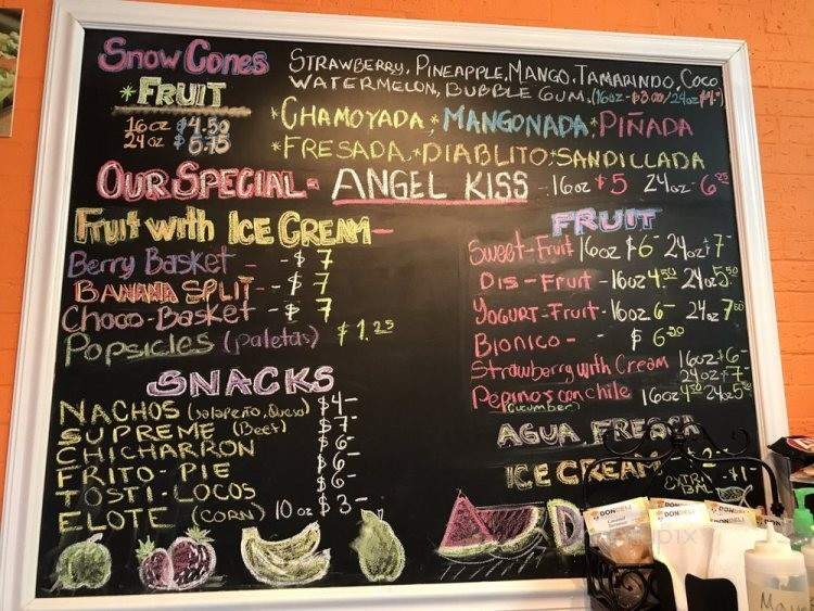 Dis Fruta - Austin, TX menu_pic