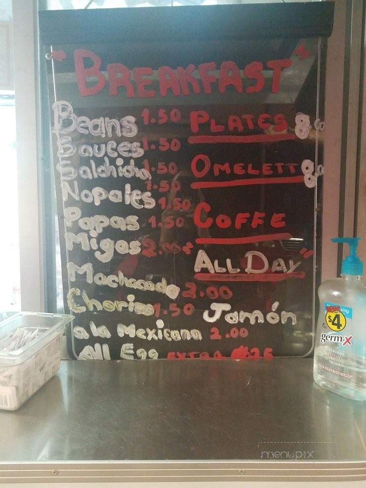 Rosi Mexican Food - Austin, TX menu_pic