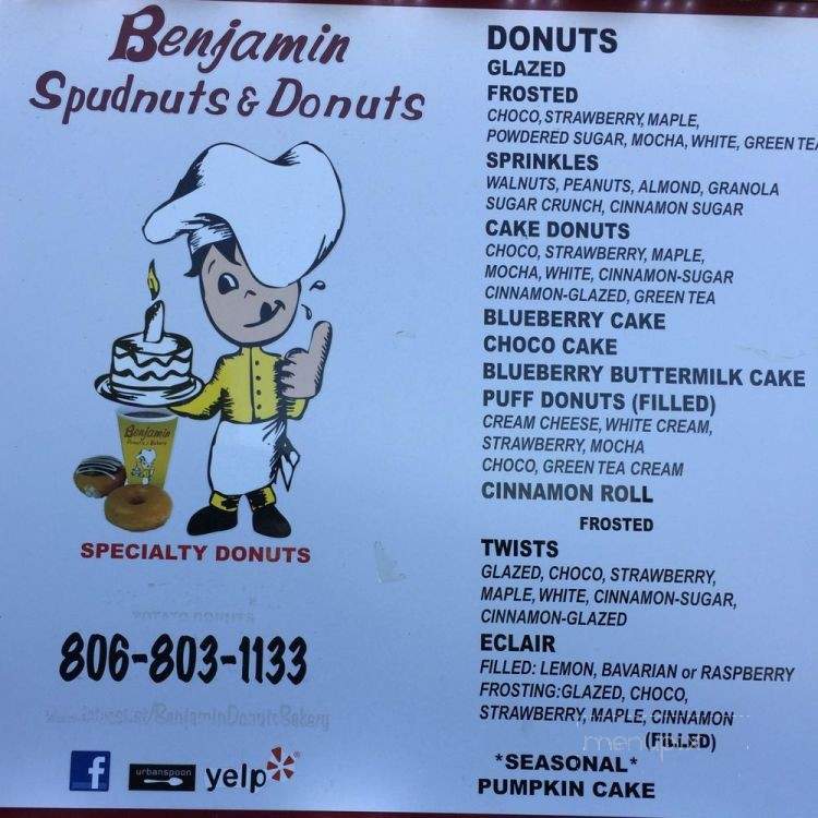 /30091634/Benjamin-Donuts-Amarillo-TX - Amarillo, TX