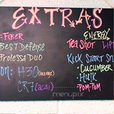 Kickin' Nutrition - Amarillo, TX menu_pic