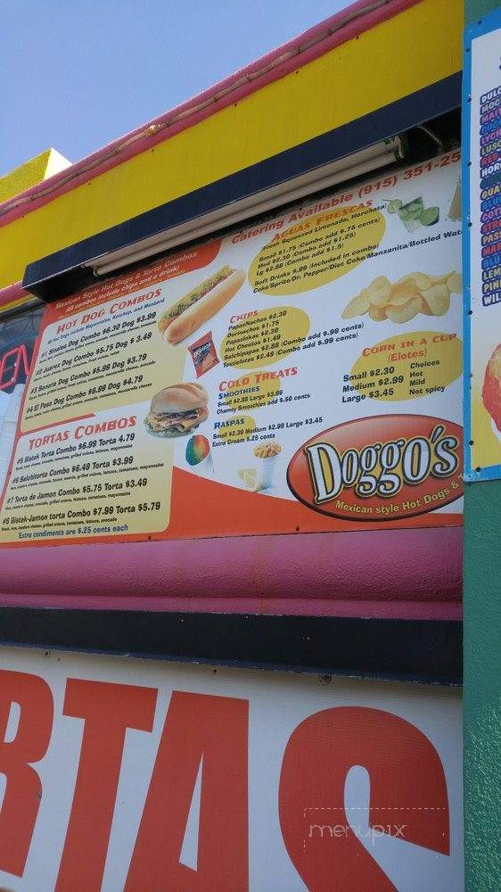 Doggos - El Paso, TX menu_pic