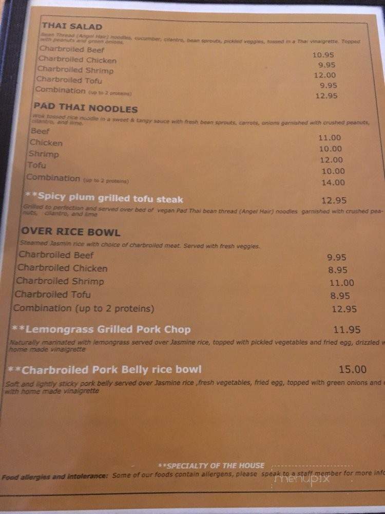 Wicked Pho - El Paso, TX menu_pic