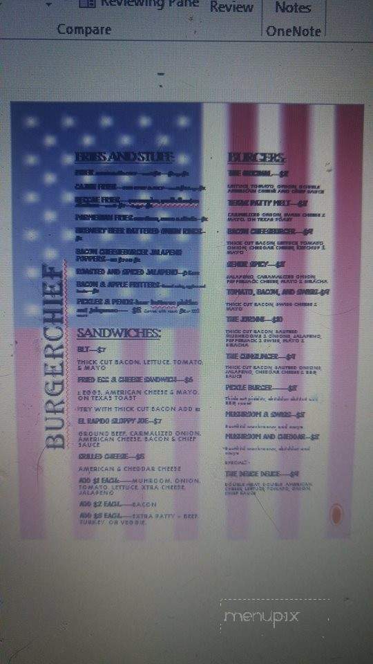 Burgerchief - Aurora, CO menu_pic