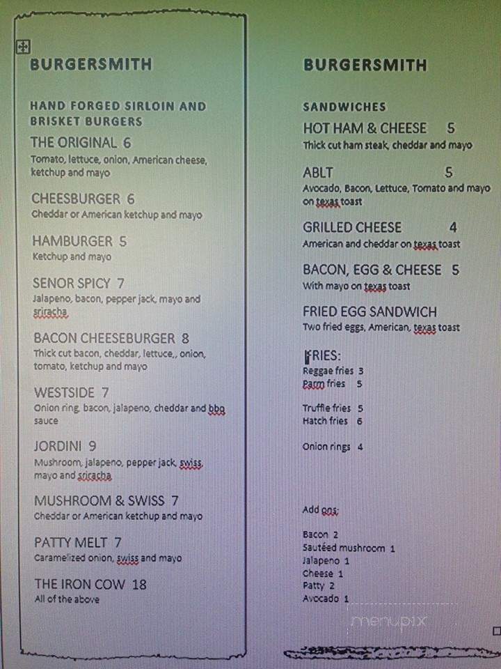Burgerchief - Aurora, CO menu_pic