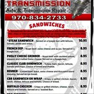 Huskies Dog House Restaurant and Bar - Pierce, CO menu_pic