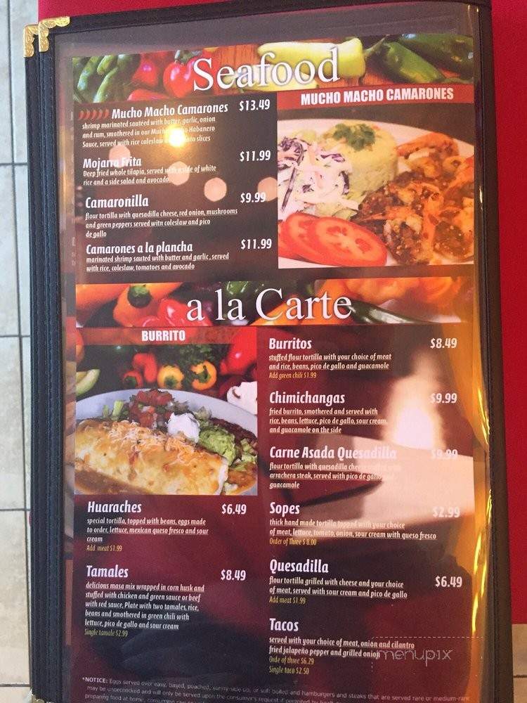 Springs Palace Restaurant - Colorado Springs, CO menu_pic