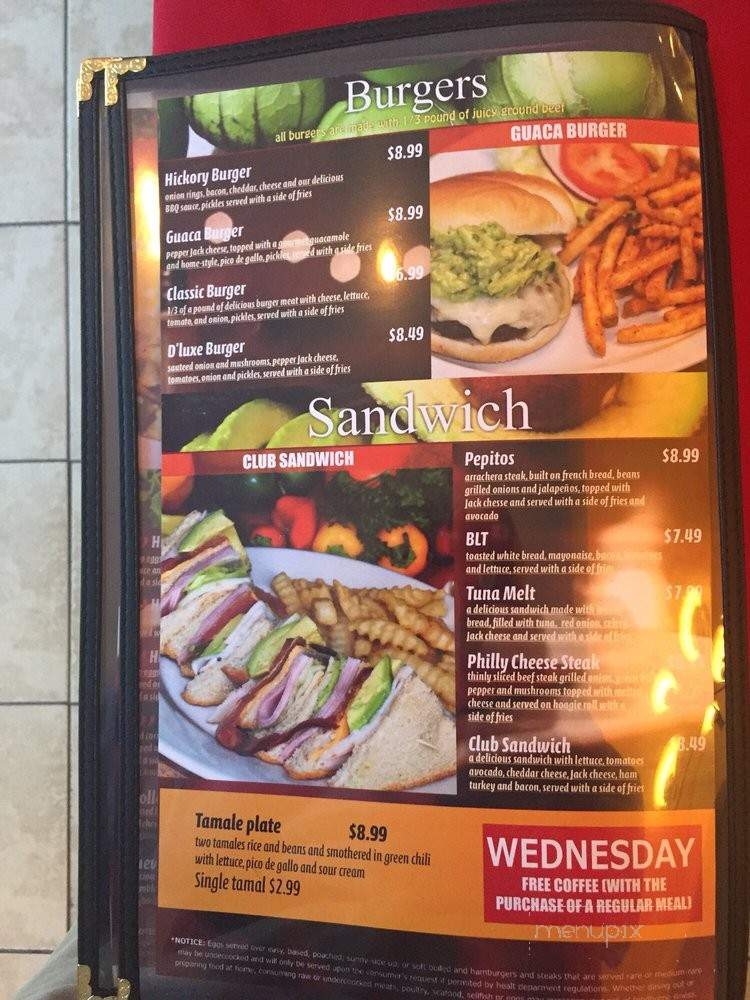 Springs Palace Restaurant - Colorado Springs, CO menu_pic