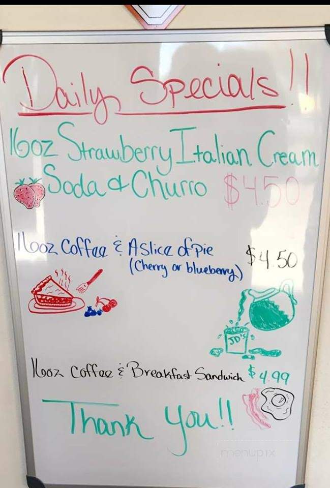 Java Dave's - Monte Vista, CO menu_pic