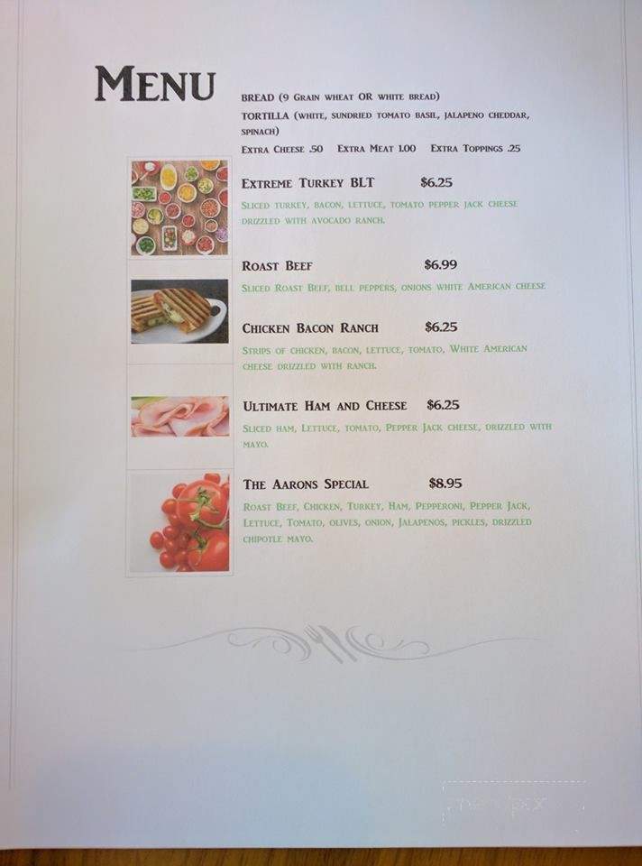 Java Dave's - Monte Vista, CO menu_pic