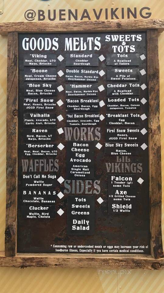 The Buena Viking - Buena Vista, CO menu_pic