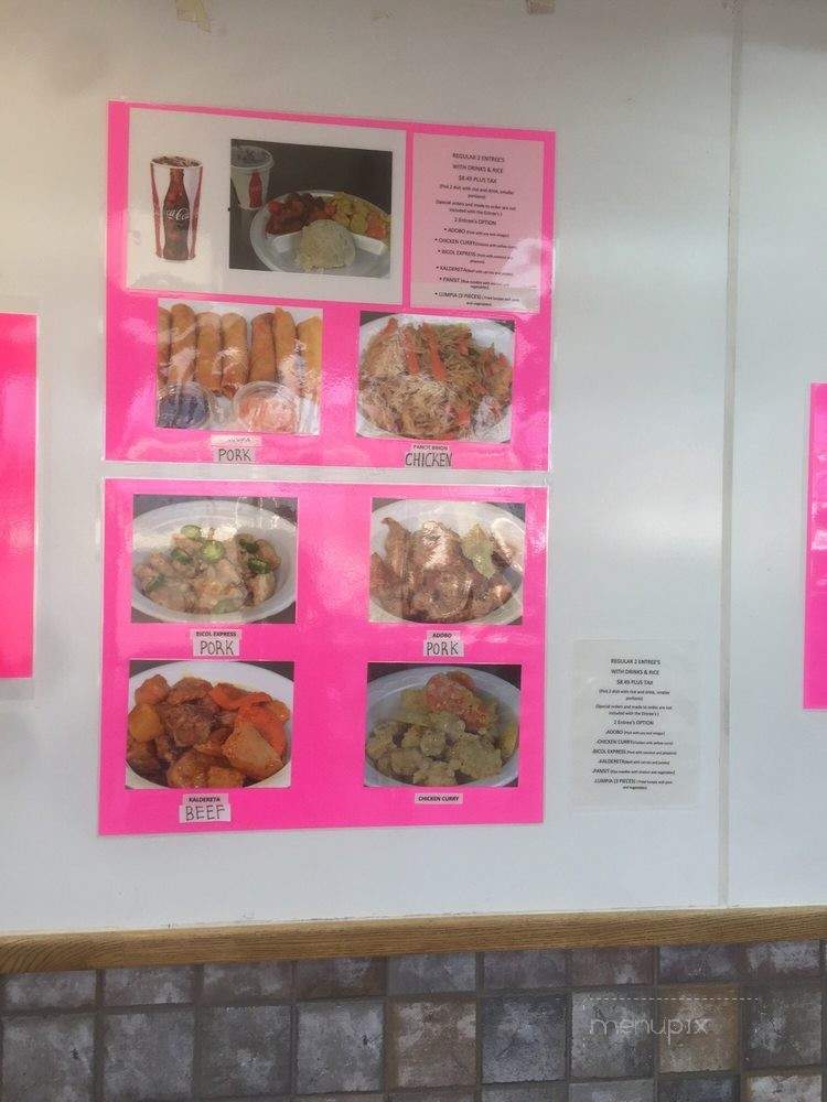 Filipino Cuisine - Pocatello, ID menu_pic