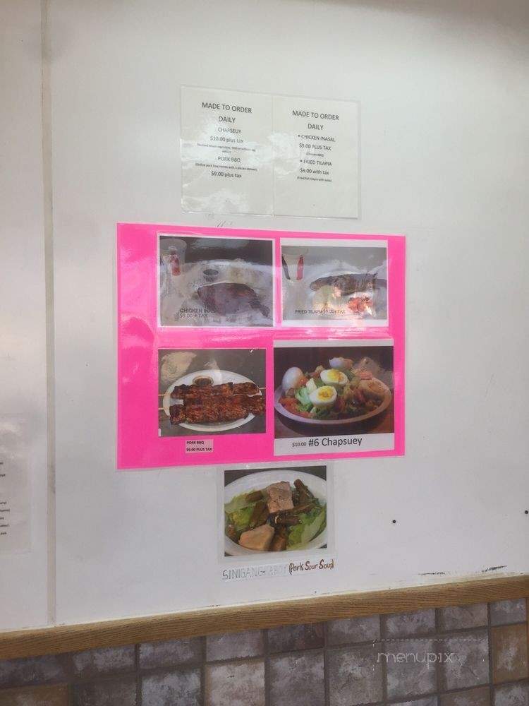 Filipino Cuisine - Pocatello, ID menu_pic