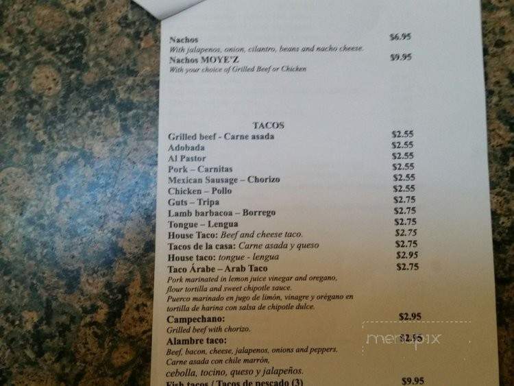 Moyez Food - Idaho Falls, ID menu_pic