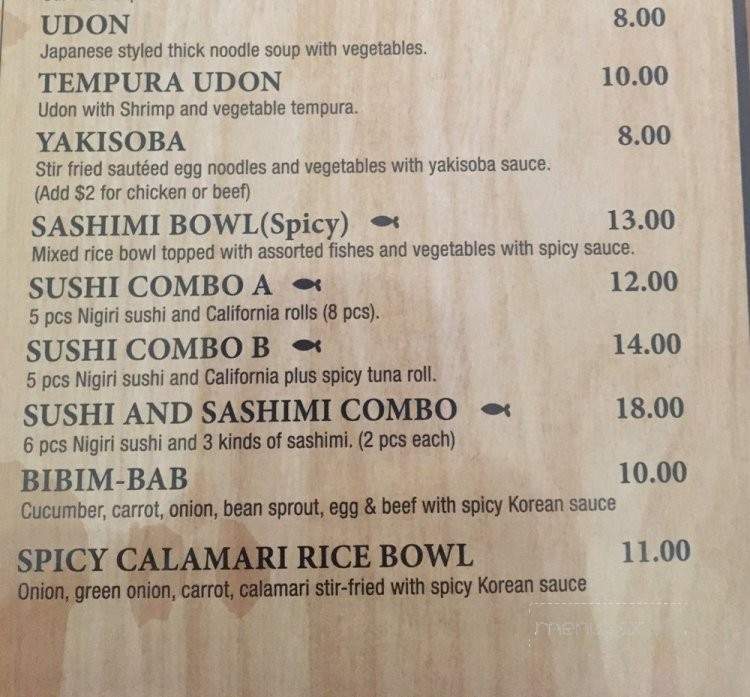 Little Kyoto - Hayden, ID menu_pic