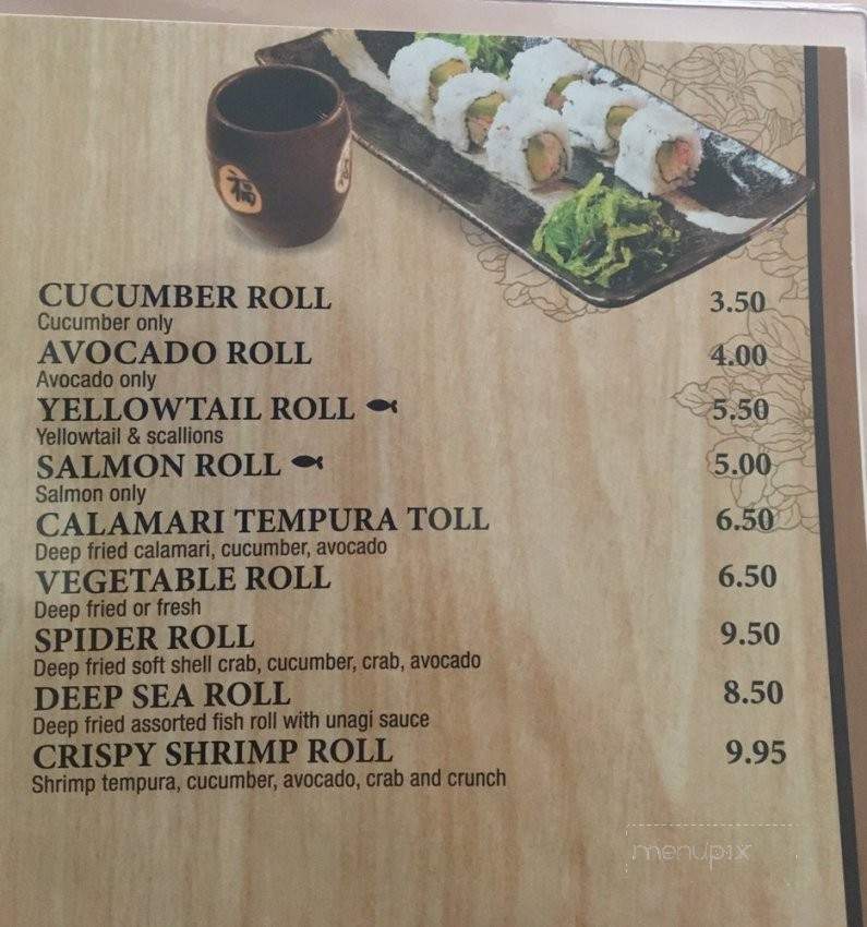 Little Kyoto - Hayden, ID menu_pic