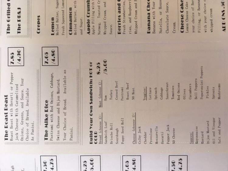 Park Place Eatery - Cedar City, UT menu_pic