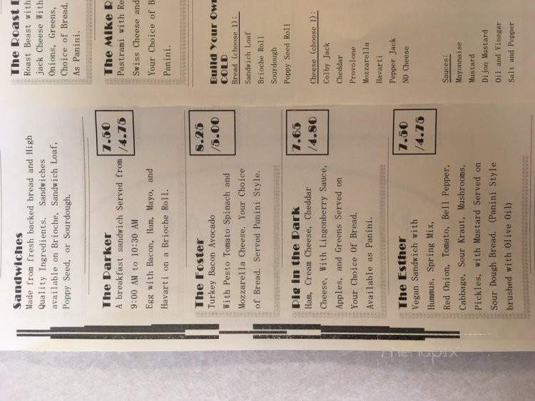 Park Place Eatery - Cedar City, UT menu_pic