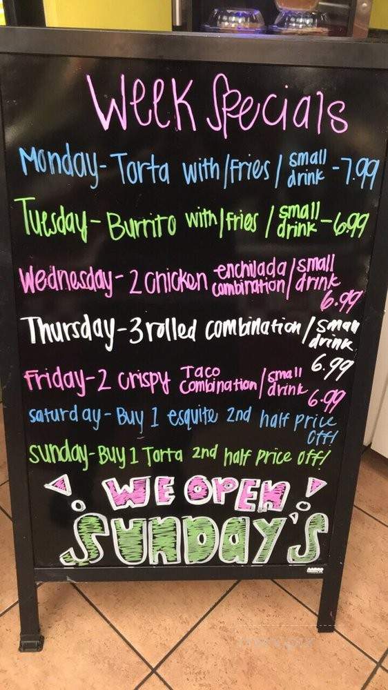 La Botana - Lake Wales, FL menu_pic